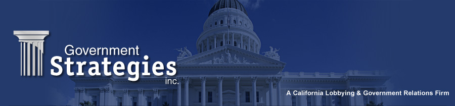Government Strategies, Inc. and photo of California capitol building
